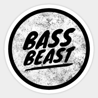 Bass Beast Sticker